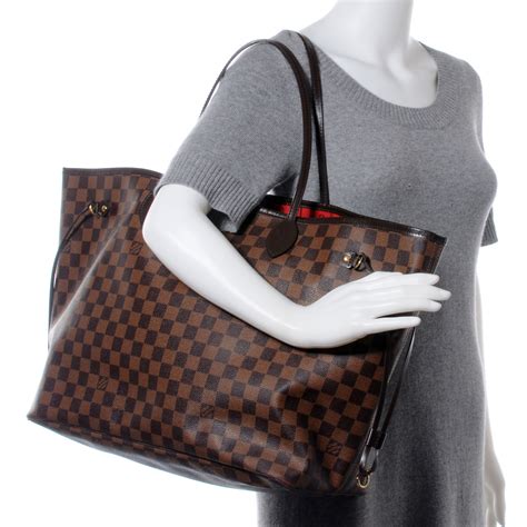 replica louis vuitton damier ebene neverfull mm|louis vuitton damier ebene geronimos.